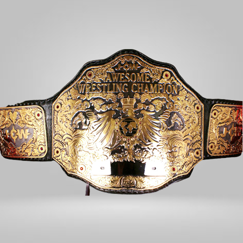 JCW Awesome Wrestling Championship Belt