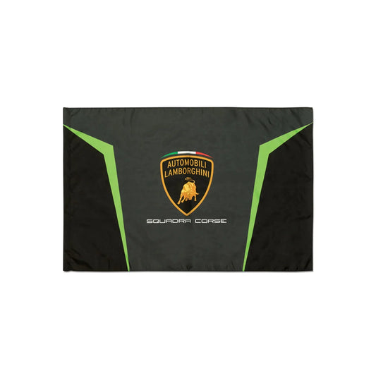 LAMBORGHINI F1 SQUADRA CORSE FLAG - LAMBORGHINI MERCHANDISE - Rental Sports