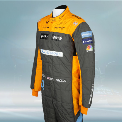 2022 Lando Norris Official Replica McLaren F1 Suit