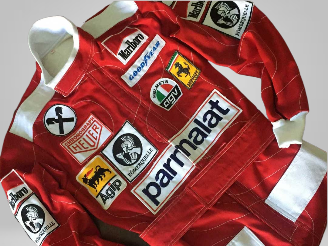 Niki Lauda 1976 embroidery racing suit / Ferrari F1