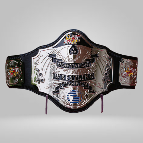 MWF Heavyweight Title Wrestling Champion belt