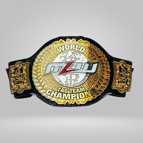 Major League Wrestling World Tag Team champion belt The Von Erichs Marshall Ross - Rental Sports