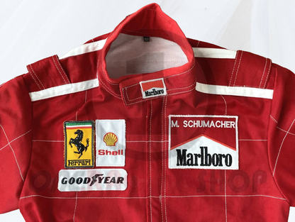 Michael Schumacher 1996 F1 Embroidery Replica racing suit