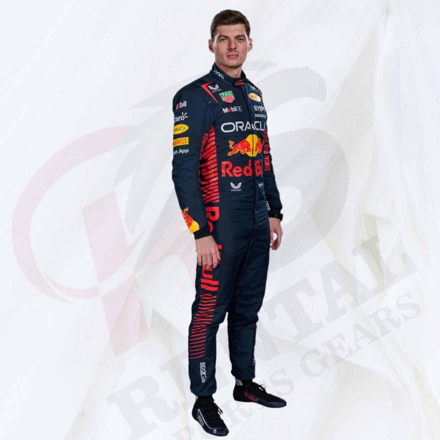 Max Verstappen Redbull  Race Suit Honda Oracle 2023