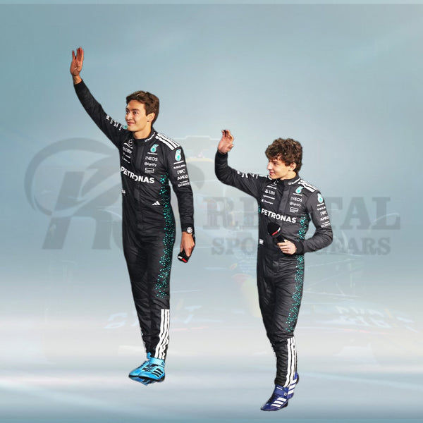 2025 Andrea Kimi Antonelli Mercedes-AMG Petronas F1 Team Racing Suit ...
