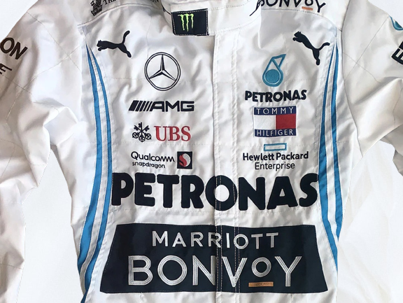 Lewis Hamilton 2019 Replica Racing Suit Mercedes-AMG PETRONAS