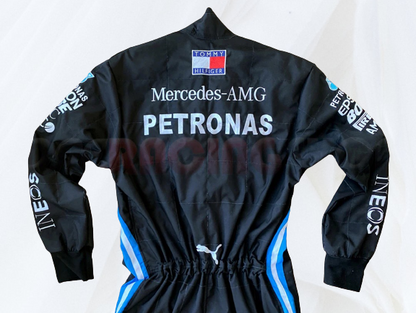 Lewis Hamilton 2020 racing suit Mercedes Benz AMG | F1 Replica Embroidery Race Suit - Rental Sports