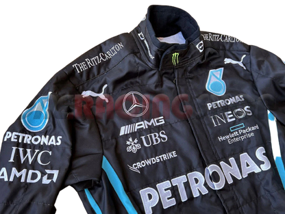 Lewis Hamilton 2022 Racing Suit F1 Mercedes AMG Petronas  | F1 Replica Embroidery Race Suit