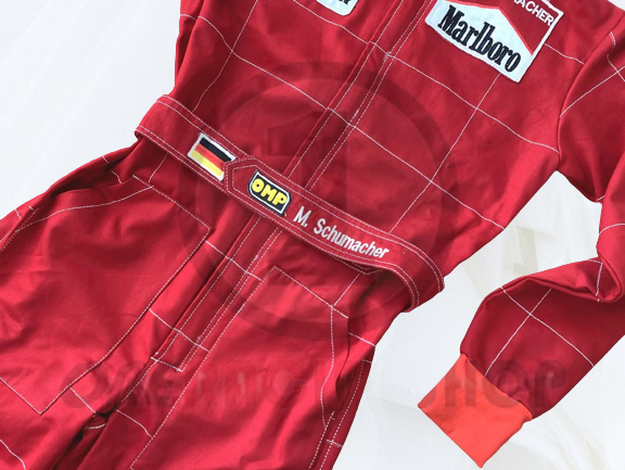 Michael Schumacher 1996 F1 Embroidery Replica racing suit