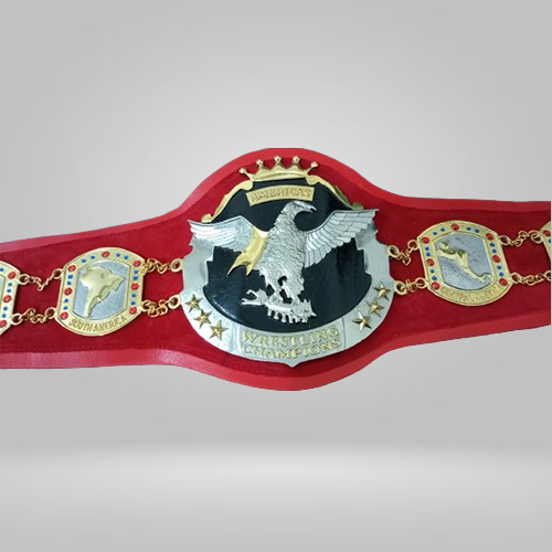 NWA Americas Wrestling Heavyweight Championship Belt Chavo Guerrero Hollywood