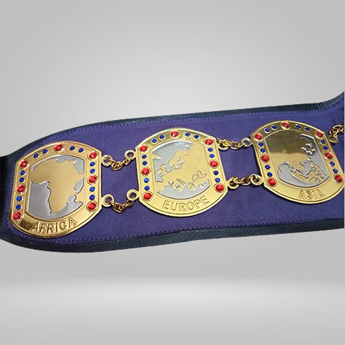 NWA International Tag Team Championship Belt Japan Wrestling Association Inoki