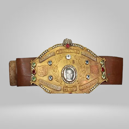 NWA National Wrestling Alliance 1938 Orville Brown Heavyweight Championship Belt