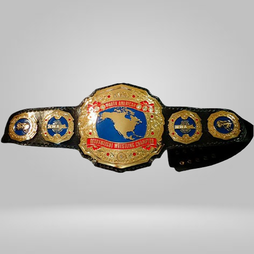 NWA North American Heavyweight Wrestling Champion Belt Kevin Von Erich Greg Vale - Rental Sports