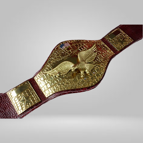 NWA “Sheik” United States Wrestling championship Title belt