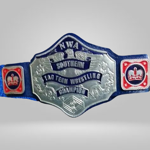 NWA Southern Tag Team Champion Belt Old Championship National Wrestling Alliance