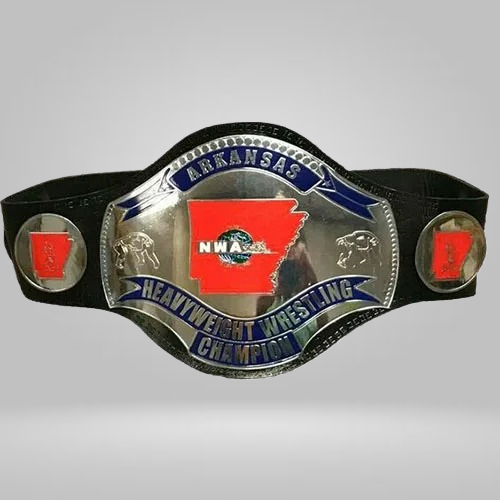 NWA Tri-State Arkansas Heavyweight Wrestling Champion Belt Alfred Williams Dizzy