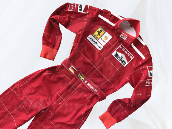 Michael Schumacher 1996 F1 Embroidery Replica racing suit