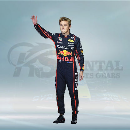 Liam Lawson 2025 Oracle Red Bull Racing Suit F1