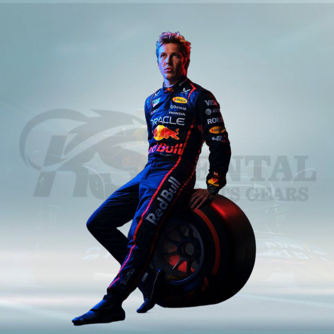 Liam Lawson 2025 Oracle Red Bull Racing Suit F1