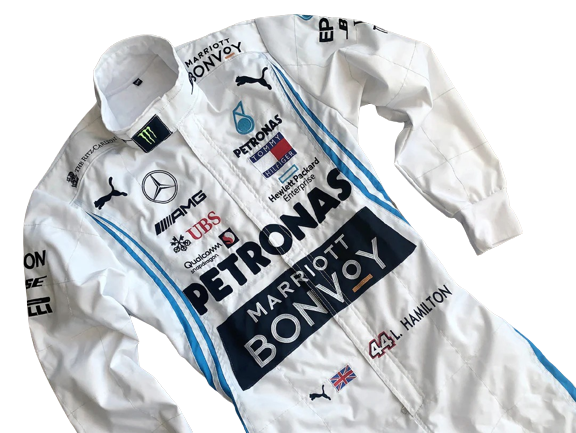 Lewis Hamilton 2019 Replica Racing Suit Mercedes-AMG PETRONAS