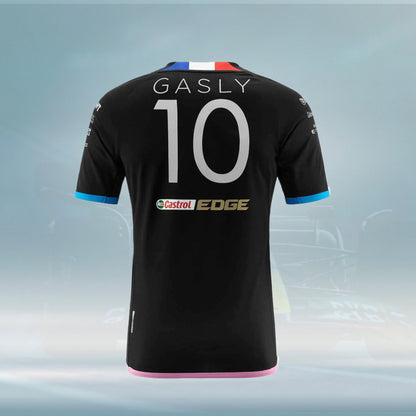 2023 Team T-shirt Gasly Team black Alpine Racing F1