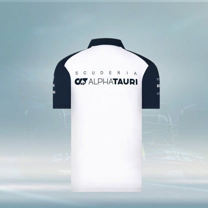 2022 Men's Scuderia AlphaTauri Team F1 polo shirt