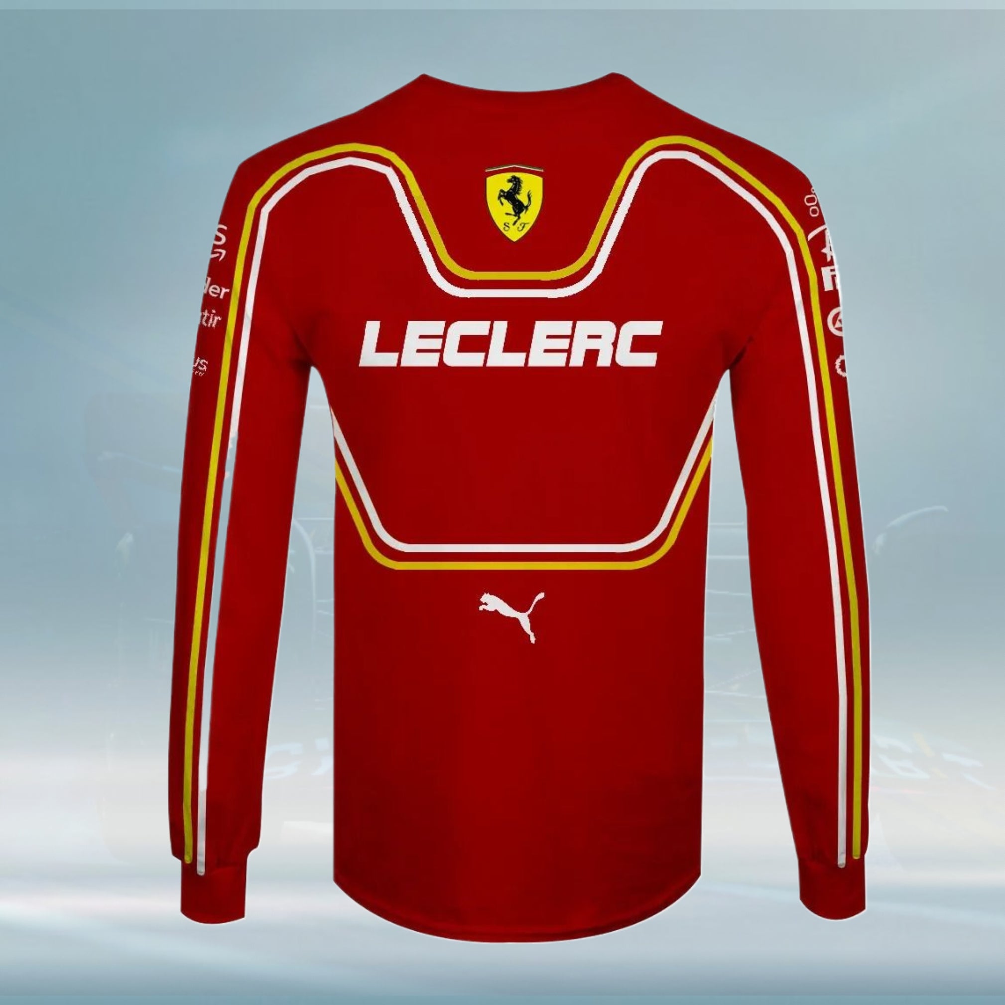 Charles Leclerc Scuderia Ferrari Race shirts