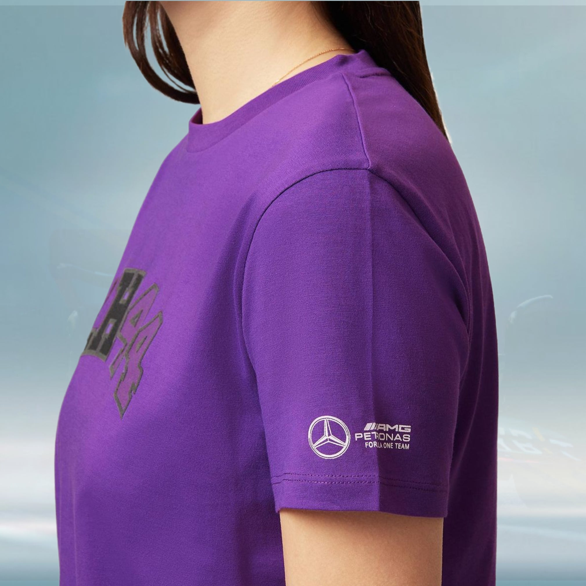 2023 Mercedes AMG Germany F1 Ladies Lewis Hamilton Logo T-shirt