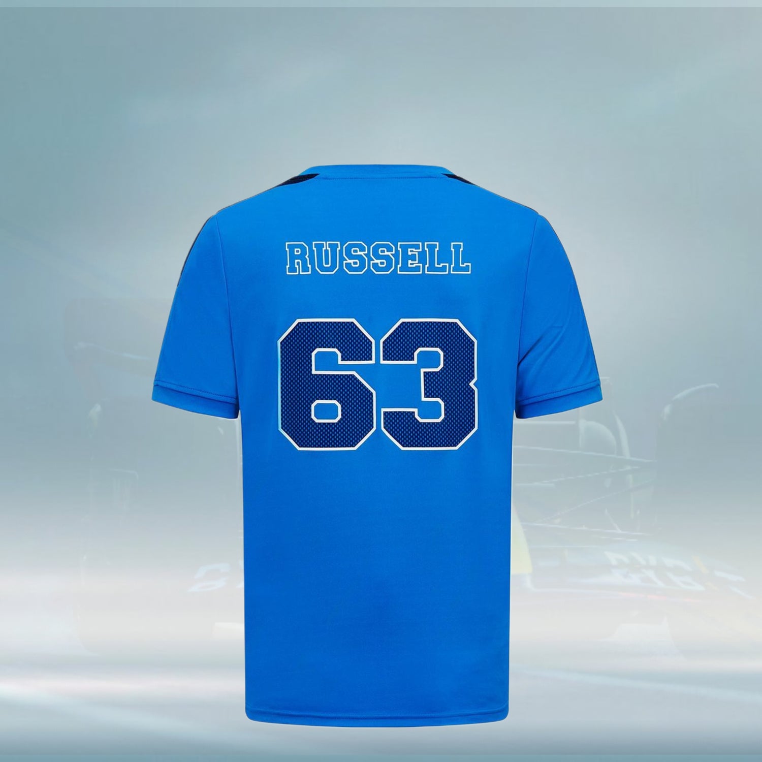 2023 Mercedes Germany AMG F1 Mens George Russell Sports T-shirt - Rental Sports