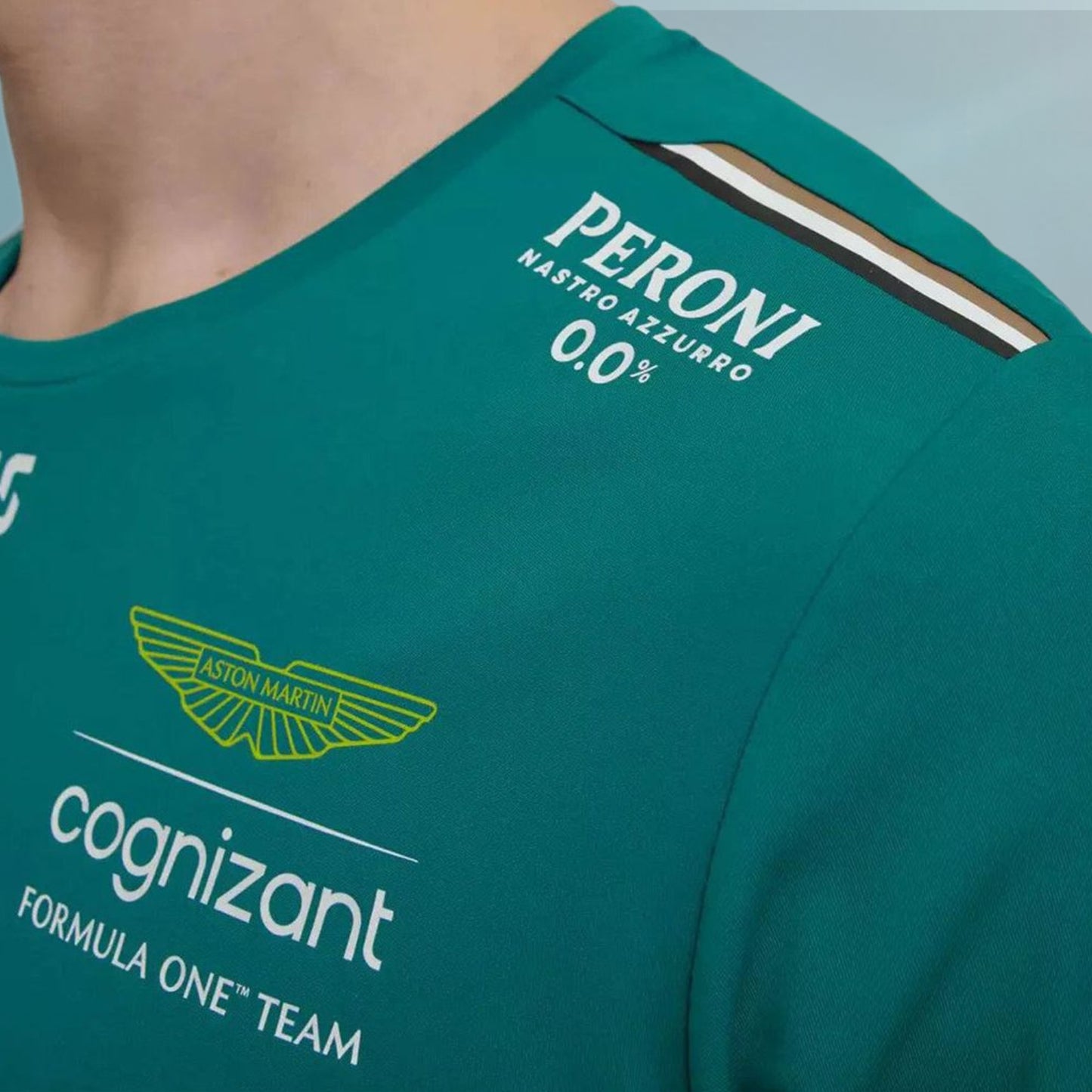 2023 Aston Martin UK F1 Mens Stroll Team T-shirt