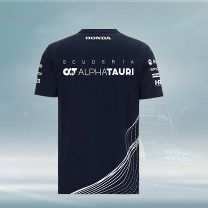 2023 Scuderia Alpha Tauri F1 Mens Team T-shirt