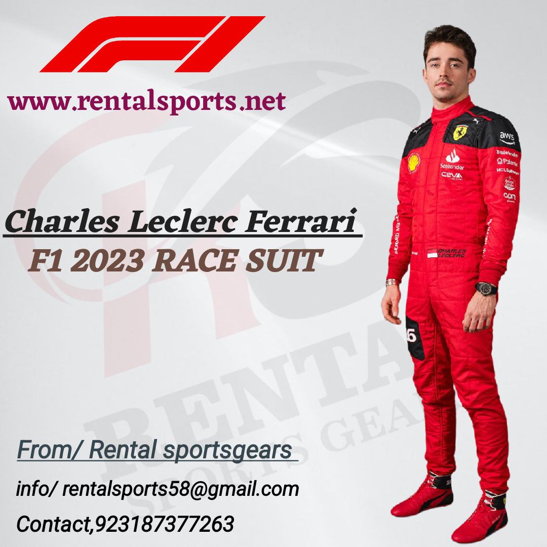 Charles Leclerc Ferrari 2023 Suit Printed - F1 Race Suit