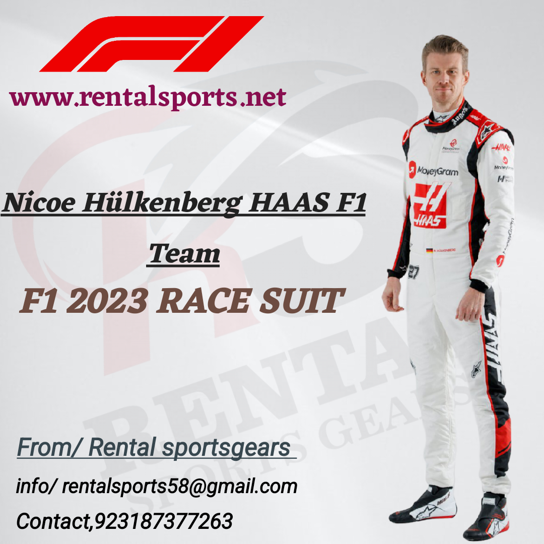 Nico Hülkenberg F1 Team Haas 2023 Suit Printed F1 Race Suit - Rental Sports