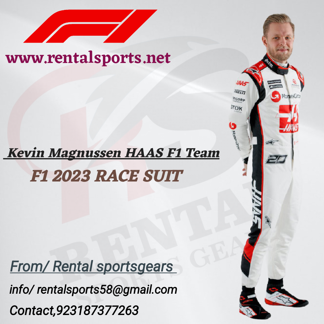 Kevin Magnussen F1 Team Haas 2023 Suit Printed F1 Race Suit