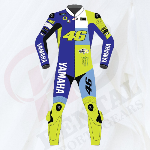 Valentino Rossi MotoRanch Motorcycle Racing Leather Suit - Rental Sports