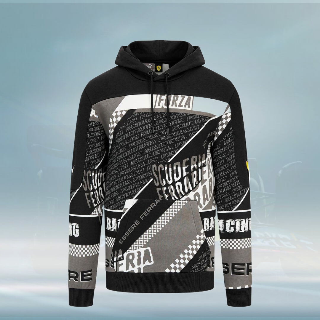 2023 Ferrari F1 Men's Hoodie Graphic Sweatshirt