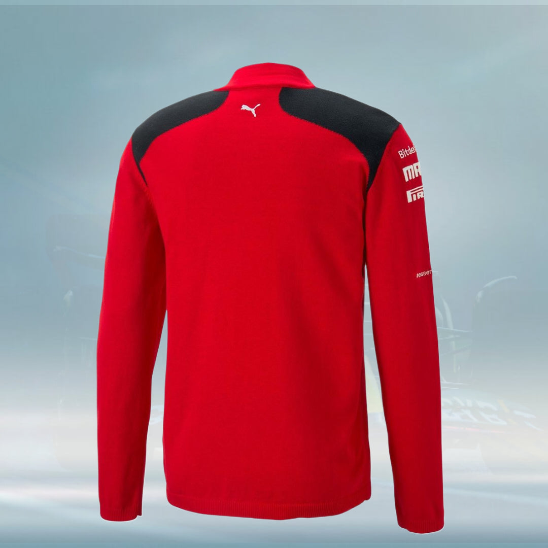 2023 Ferrari F1 Men's HalfZip Team Sweatshirt