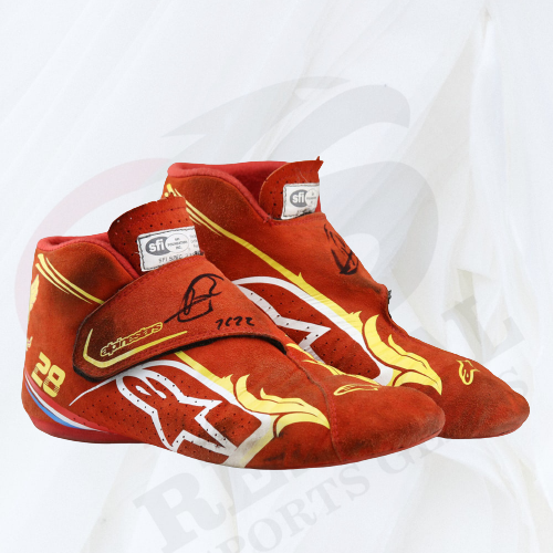 2022 Romain Grosjean Race Andretti F1 Autosport Boots