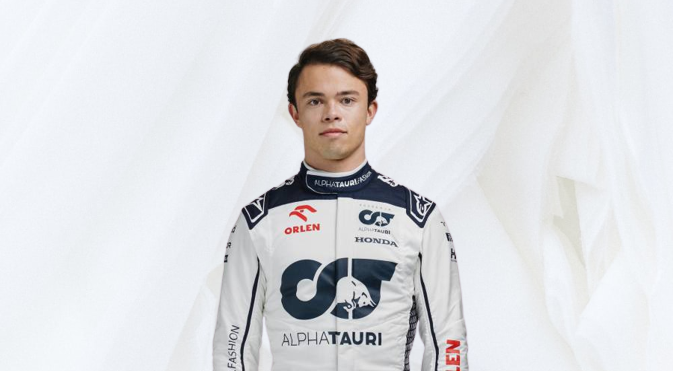 Nyck De Vries 2023 Race Suit F1 Alphatauri Racing Suit