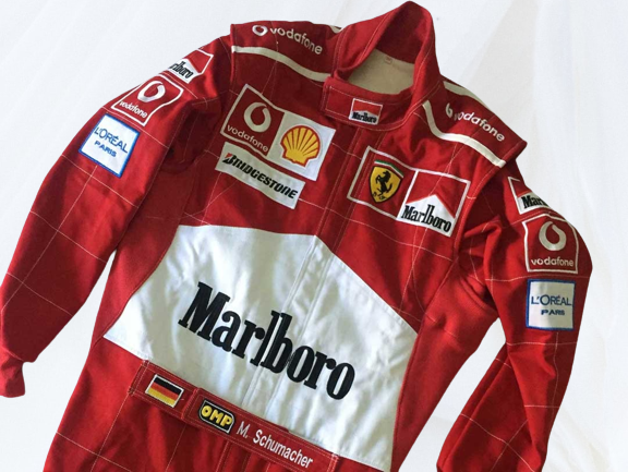 F1 Michael Schumacher 2004 Race suit / Ferrari F1 Embroidery Race Suit