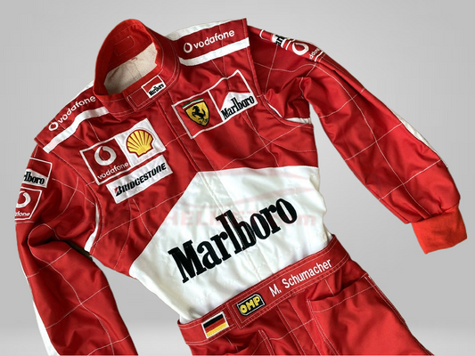 Michael Schumacher 2006 Embroidery racing suit / Ferrari F1 - Rental Sports