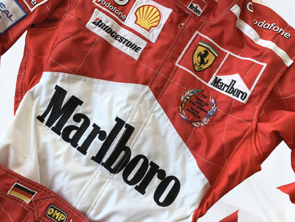 Michael Schumacher 2005 Race Suit World champion Racing Suit Ferrari F1