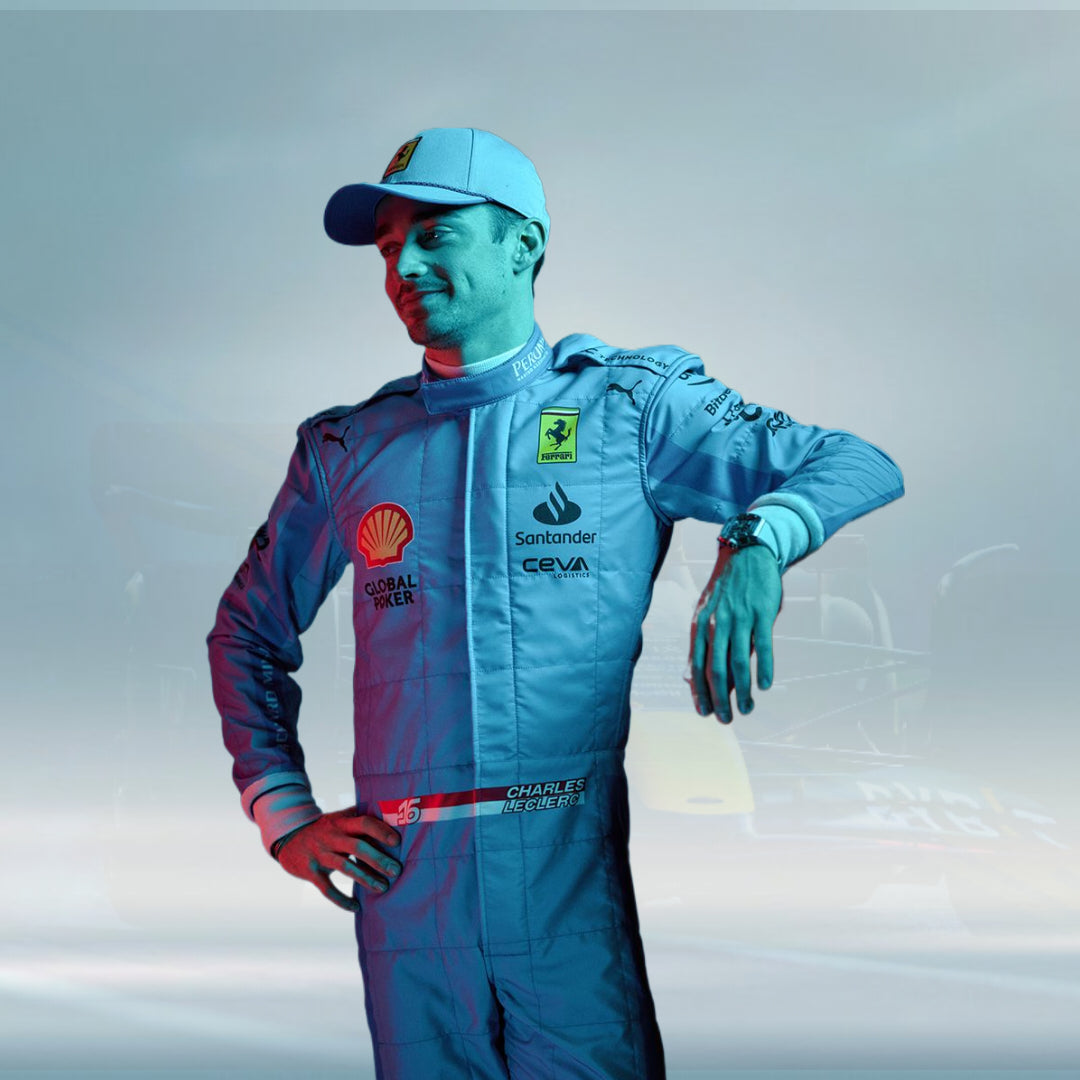 2024 Charles Leclerc F1 Miami GP Race suit Scuderia Ferrari