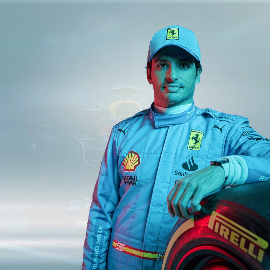 2024 Carlos Sainz F1 Ferrari Miami GP Race suit