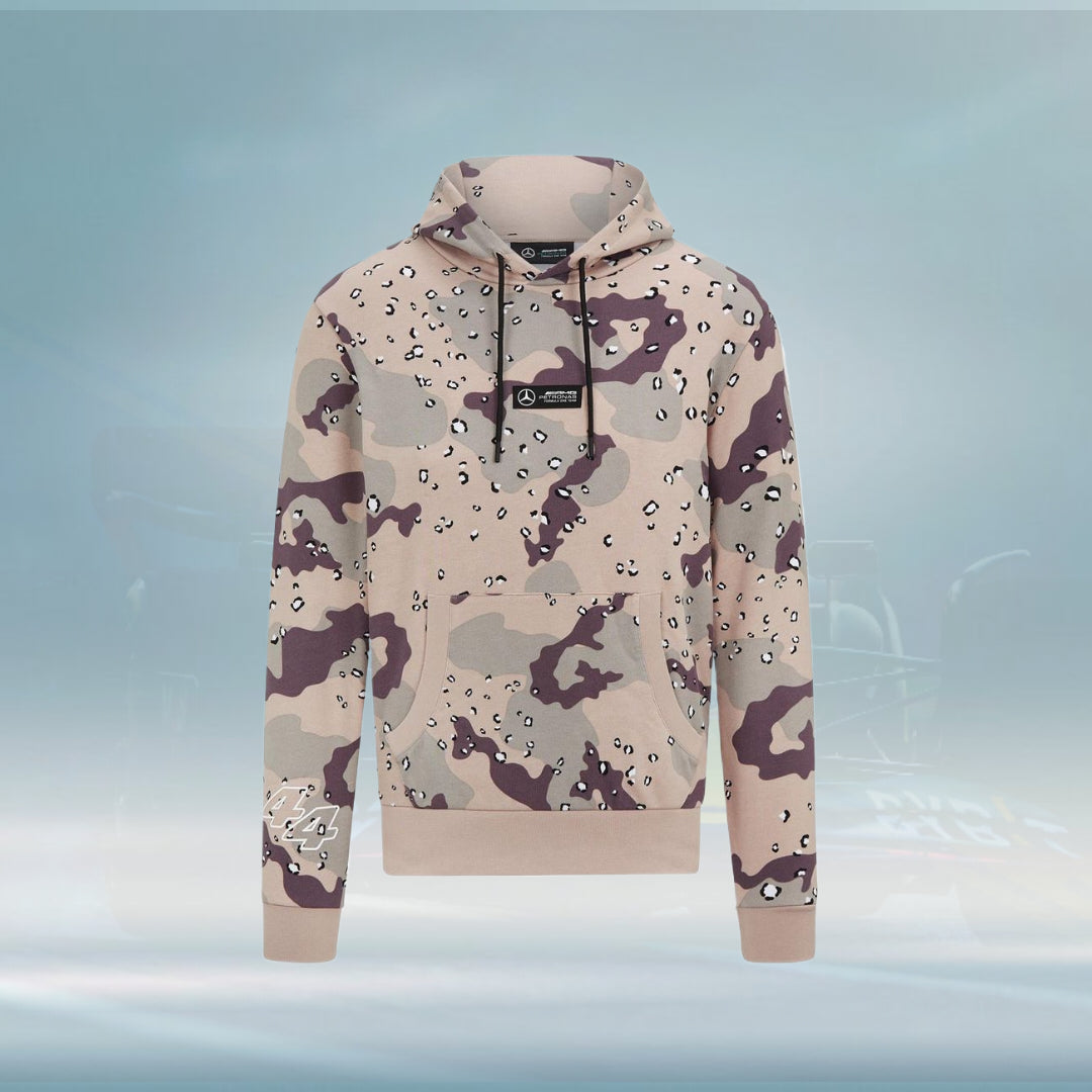 2022 Mercedes AMG F1 Men's LH Austin Hooded Sweatshirt - Rental Sports