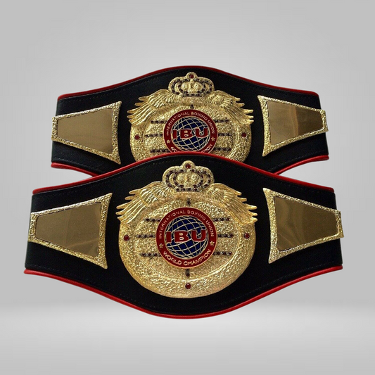 IBU INTERNATIONAL BOXING UNION Title Belt