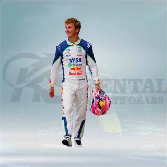 Liam Lawson 2026 Visa Cash App F1 Racing Suit