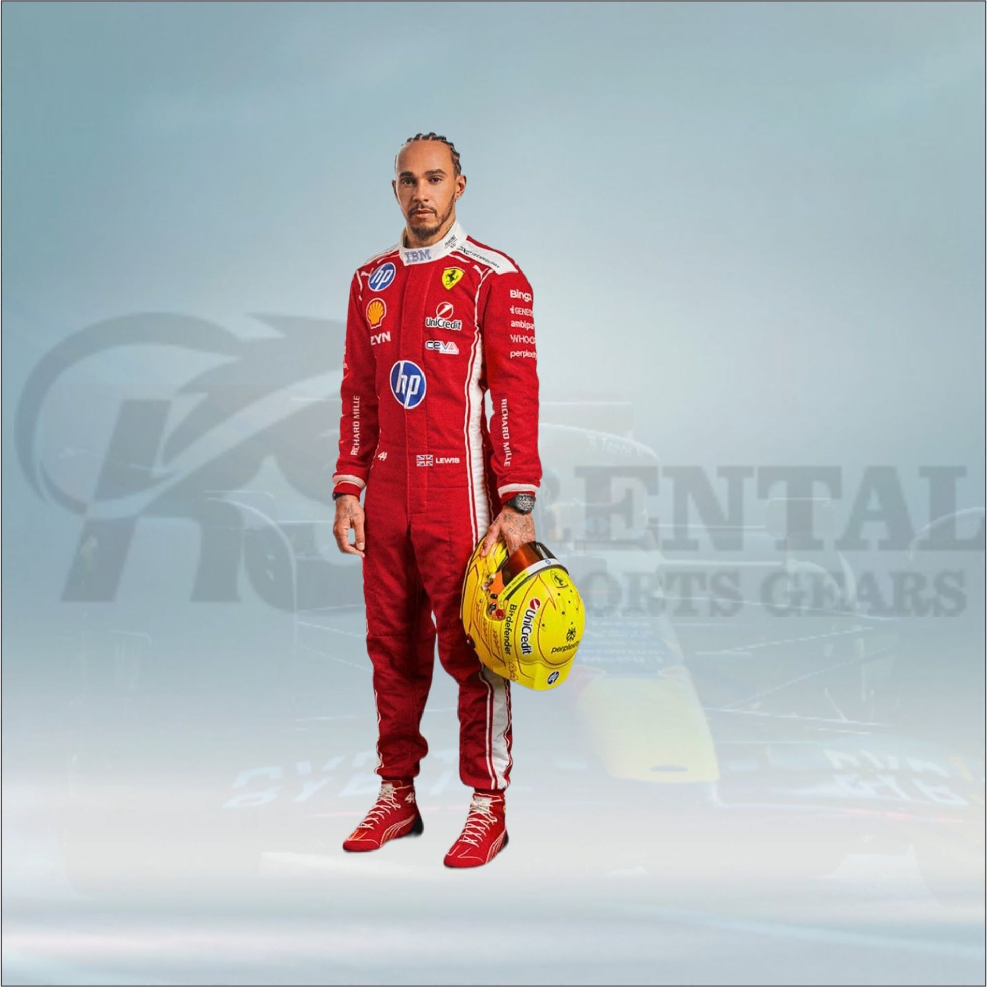 Lewis Hamilton 2026 Scuderia Ferrari HP F1 Race suit