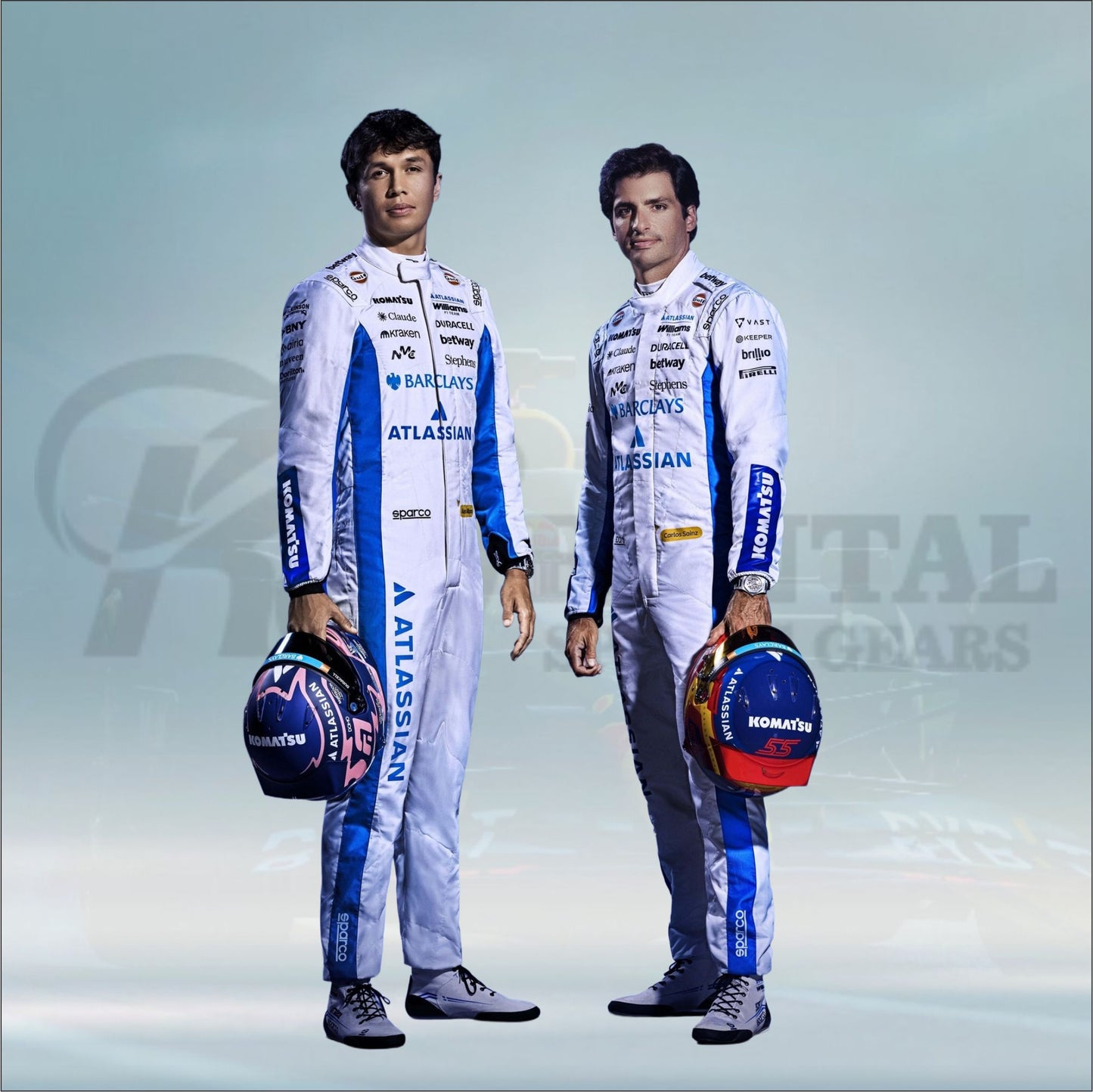 Carlos Sainz 2026 Williams Racing Formula 1 Race Suit