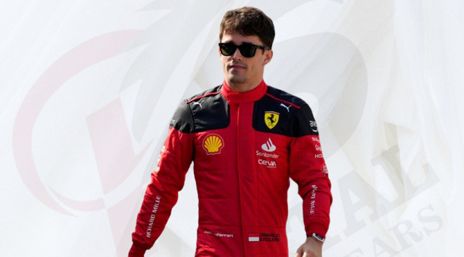 F1 Charles Leclerc Ferrari 2023 Suit Race Suit